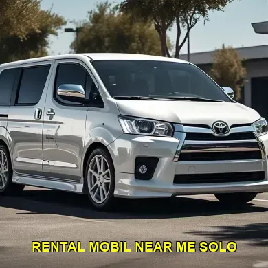 Rental Mobil Near Me Solo